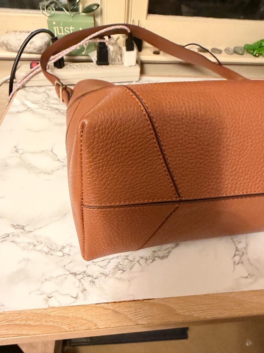 Brown Leather Hobo Shoulder Bag Aspinal of London - Picture 7 of 12